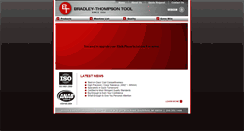 Desktop Screenshot of bradleythompsontool.com