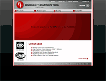 Tablet Screenshot of bradleythompsontool.com